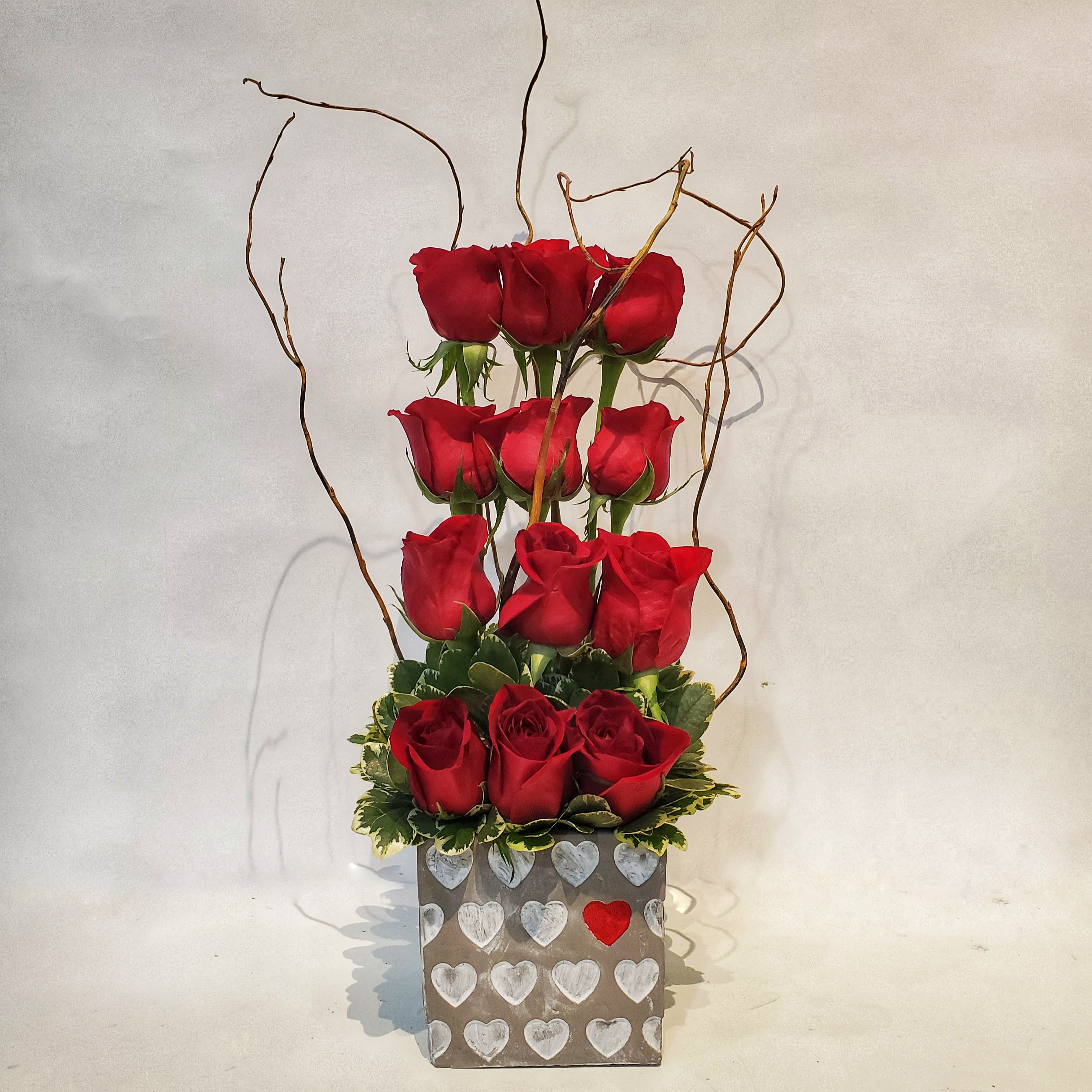 Staircase to the Heart in Albuquerque, NM Flowers by ZachLow