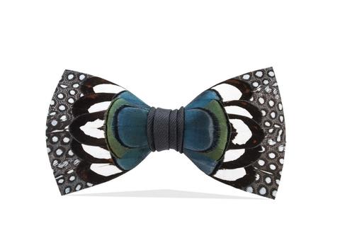Edisto Brackish Feather Bow Tie In Wilmington De Petals Flowers And Fine Gifts