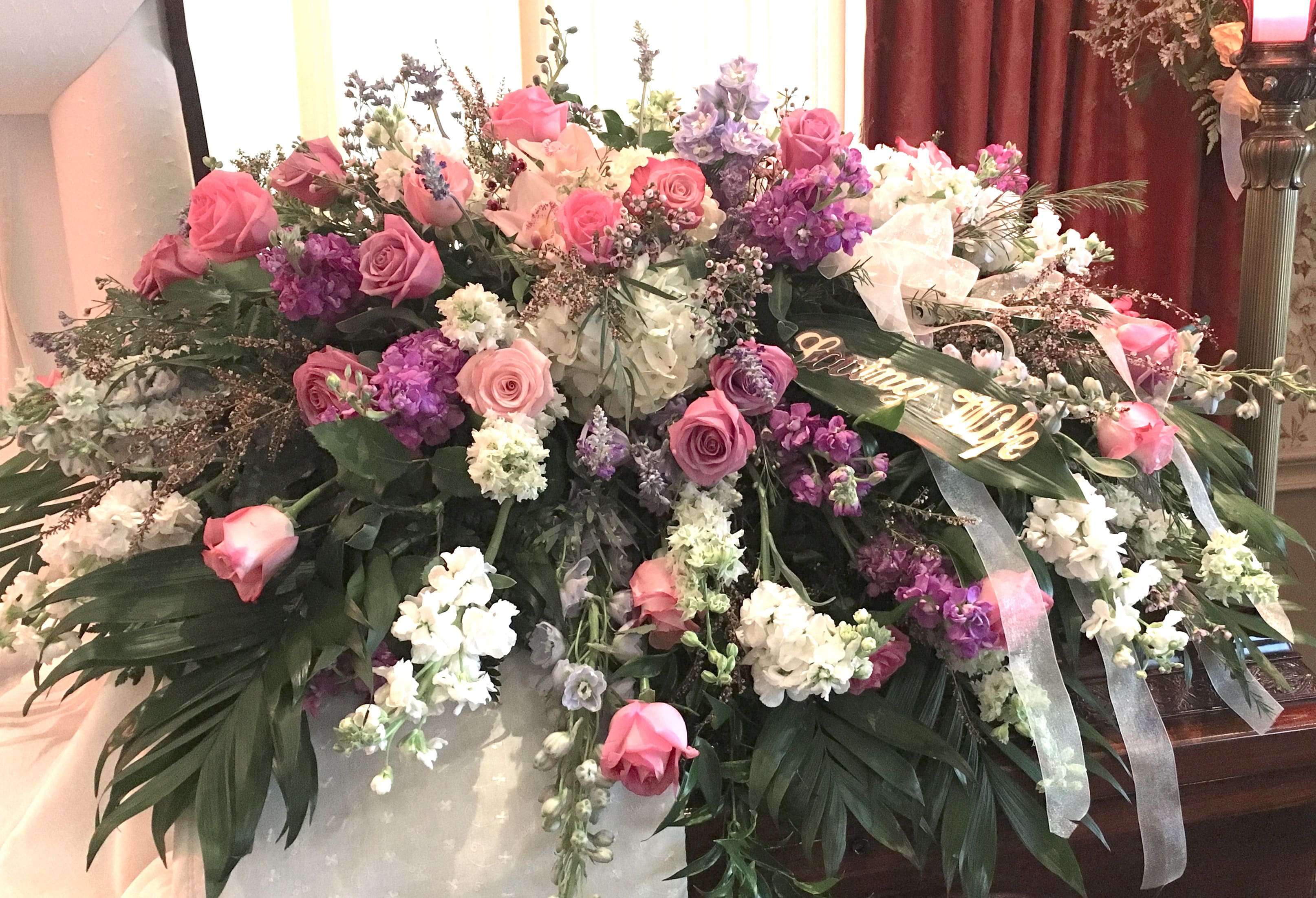 Heavenly Embrace Heavenly Embrace - Offer your sympathy with a beautiful rose spread.