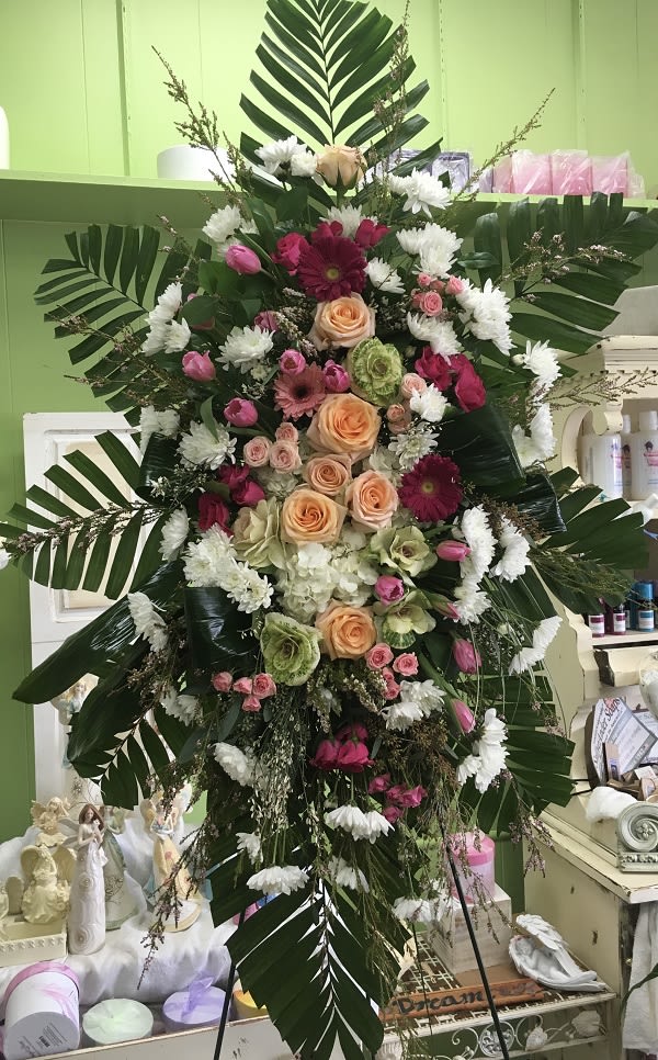 Our Heavenly Grace  - A sublime garden of rich yet subtle hues is a touching tribute to a lifetime of memories and special moments as varied and dear as this palette of blooms. 
