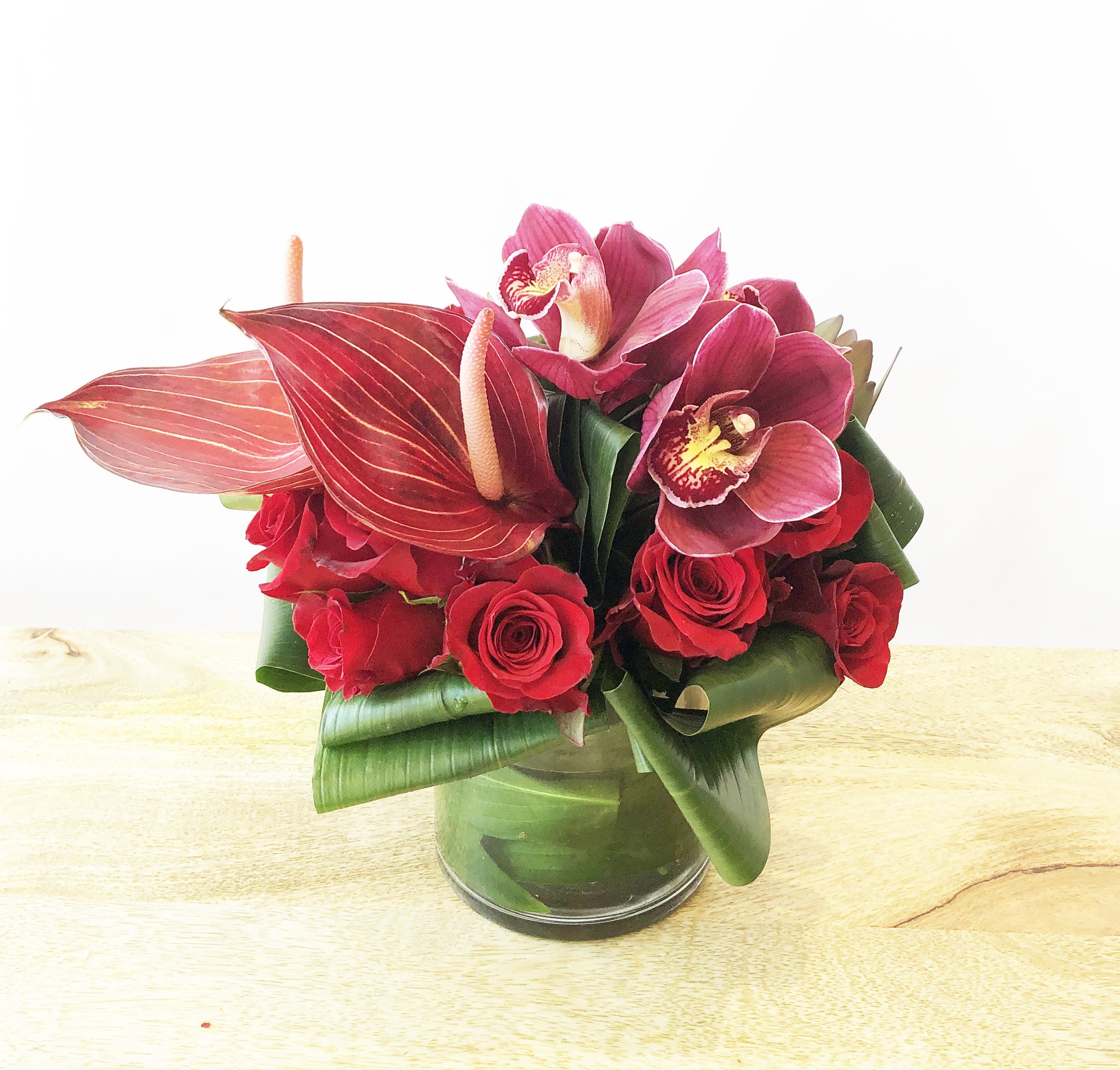 Deep Cymbiduim Deep Cymbiduim - Anthurium, Rose, Cymbidium Orchid and nice flower