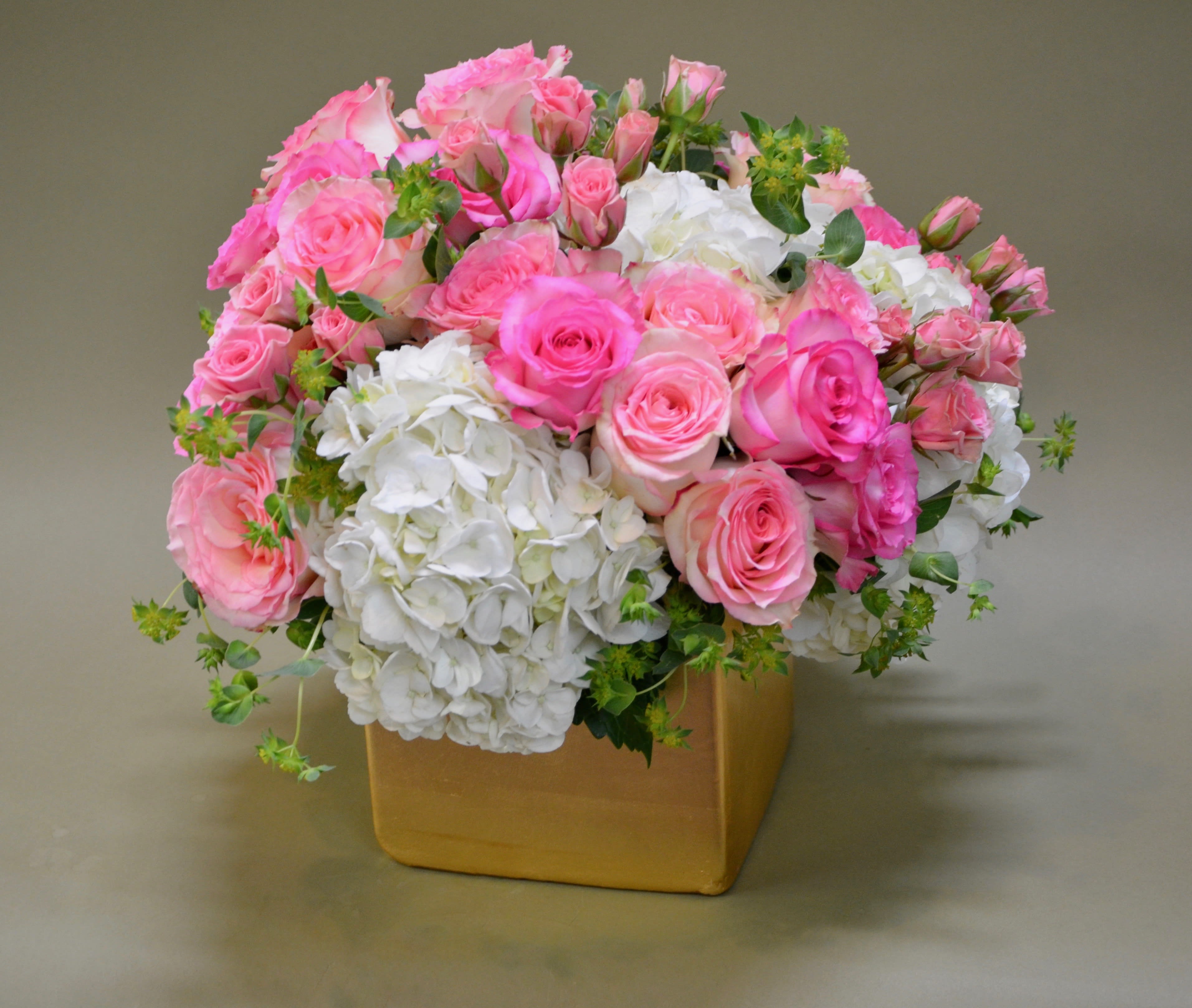 Beautiful Beautiful - The Perfect Arrangement of Roses and Hydrangeas! Sure to Exceed Expectations