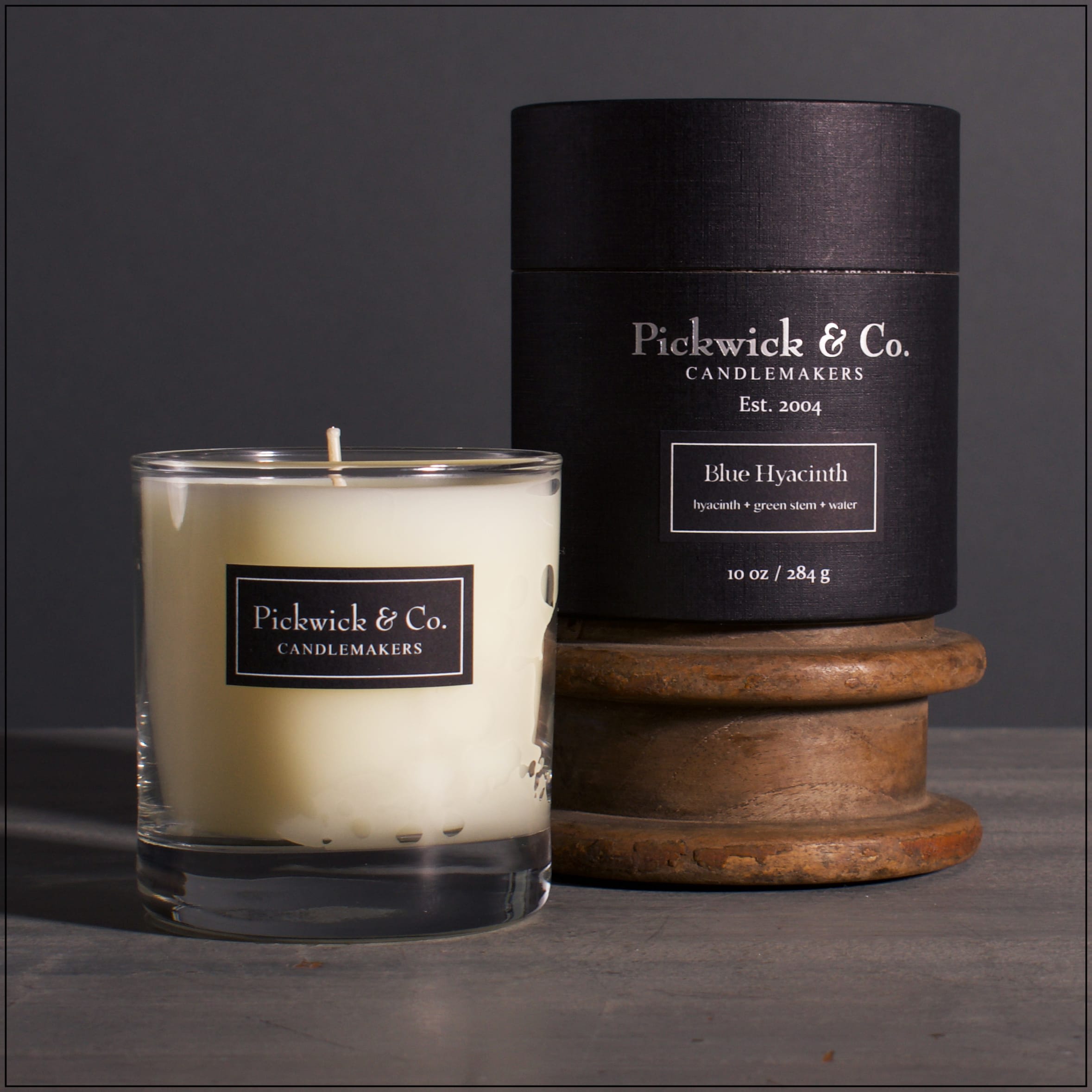 Pickwick Candles Blue Hyacinth in Kansas City, MO Fiddly Fig