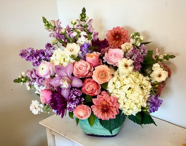 Ojai Spring - A collection of seasonal spring flowers in a pastel palate.
