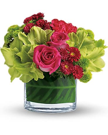 Teleflora's Beauty Secret - We can't keep this beauty a secret any longer. It's just too pretty too fun and way too fabulous! After all beauty secrets like this one are even better when they're shared.