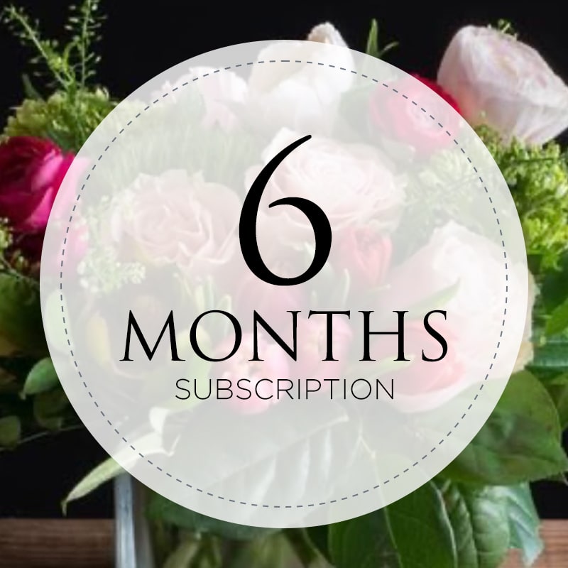 Biweekly Subscription - 6 Months - We are excited to offer residential and commercial flower subscriptions throughout San Diego and La Jolla! Delivery and TAX are INCLUDED. We use an assortment of fresh seasonal blooms to design beautiful modern arrangements for weekly or biweekly delivery. The first delivery of your subscription will come with a vase making it easier to place future deliveries. To cancel your subscription or skip a week, shoot us an email at lajollaflorist@gmail.com