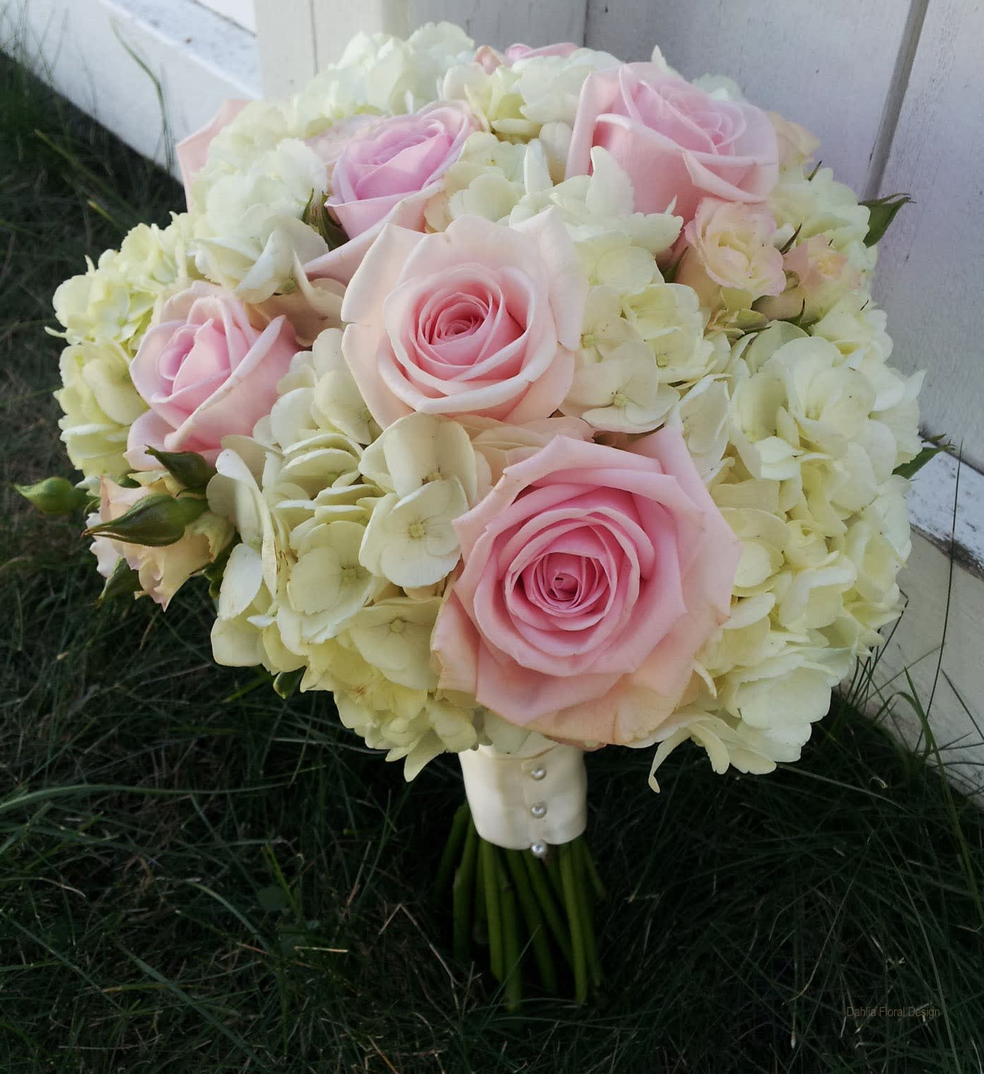 Elopement special-small handtied Bridal BQ &amp; Boutonniere - small bridal bouquet and boutonniere-custom made color and style(price varies according to what they choose)