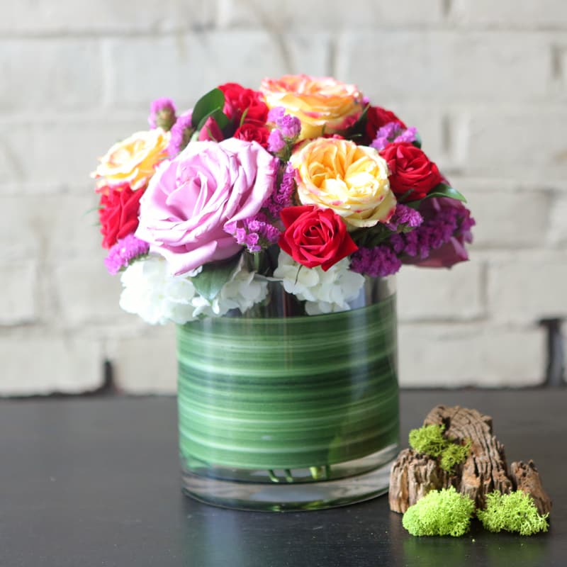 PALLETTE OF COLOR in Brookline, MA Albert's of Brookline Florist