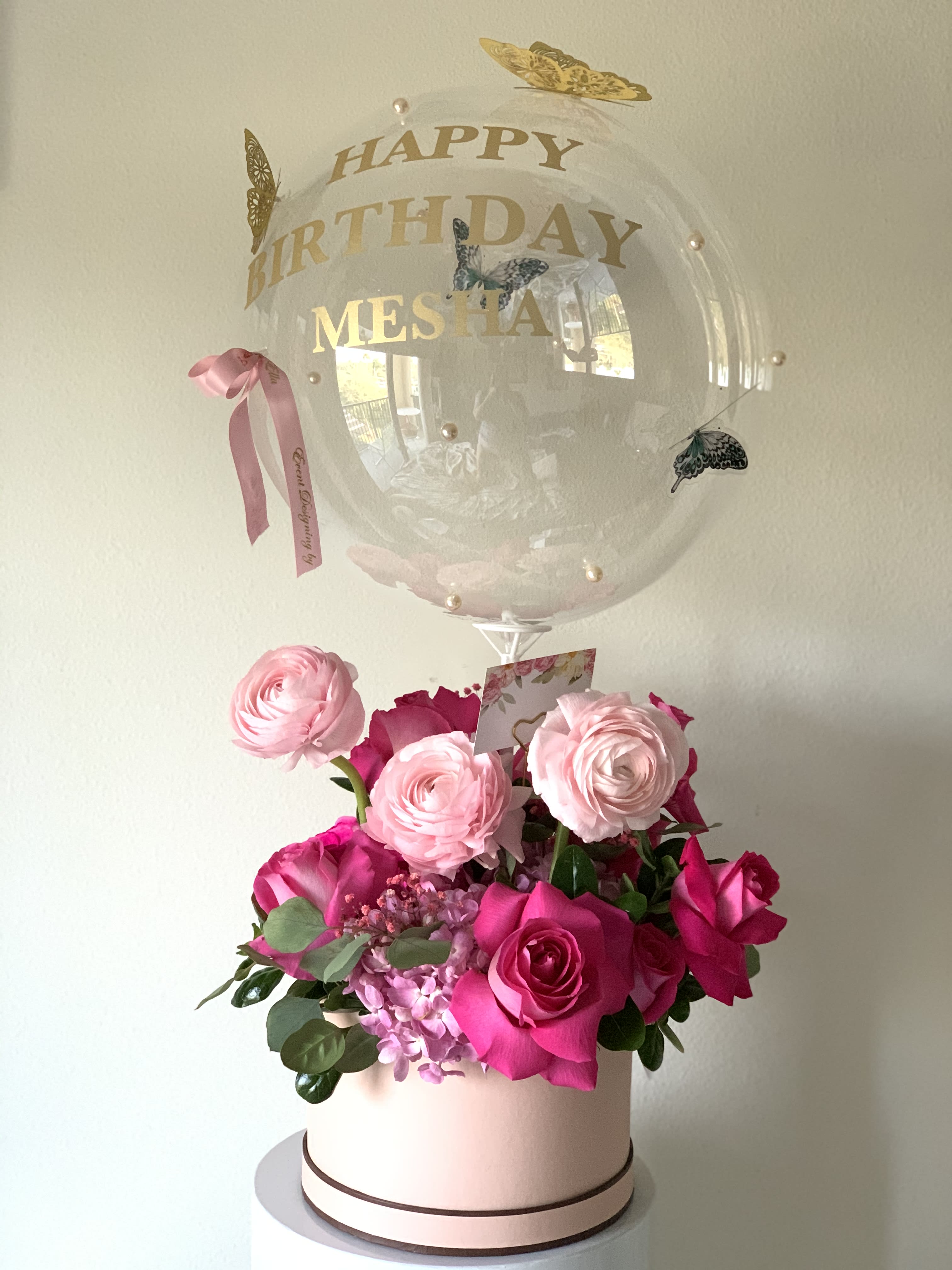 Elegant Classic Balloon Flower Bouquet (Large Size)