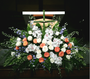  PODIUM ARRANGEMENT 107 [TTPOD107] - PODIUM ARRANGEMENT 107 BY TWIN TOWERS FLORIST      As Shown : TTPOD107 
