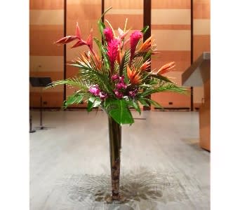  PODIUM ARRANGEMENT 11 [TTPOD11] - PODIUM ARRANGEMENT BY TWIN TOWERS FLORIST      As Shown : TTPOD11  