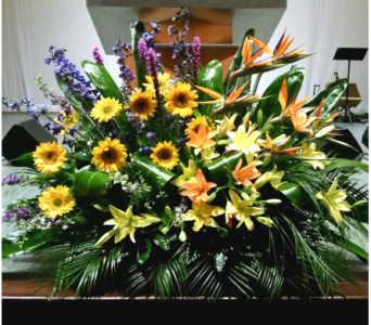  PODIUM ARRANGEMENT 91 [TTPOD91] - PODIUM ARRANGEMENT 91 BY TWIN TOWERS FLORIST      As Shown : TTPOD91 