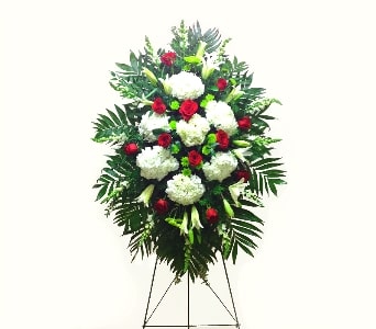 REMEMBRANCE SPRAY REMEMBRANCE SPRAY - ON THE ORDER FORM FOR DELIVERY INFO: Enter the FIRST AND LAST NAME of the deceased and select "FUNERAL HOME" under Location Type. Enter "ANC" under Funeral Home Name, and enter the SECTION-GRAVE NUMBER under Funeral Home Address. Use "ARLINGTON, VA 22211" for the City, State, Zip and enter YOUR CONTACT NUMBER for the Day Phone number. The delivery fee will change from $12.95 to $10.95 at final checkout. A complimentary delivery confirmation photo will be sent to your email address. As Shown : TT-ANC29