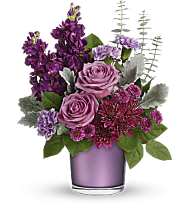 Teleflora's Always Amethyst Bouquet in Frederick, MD | Amour Flowers