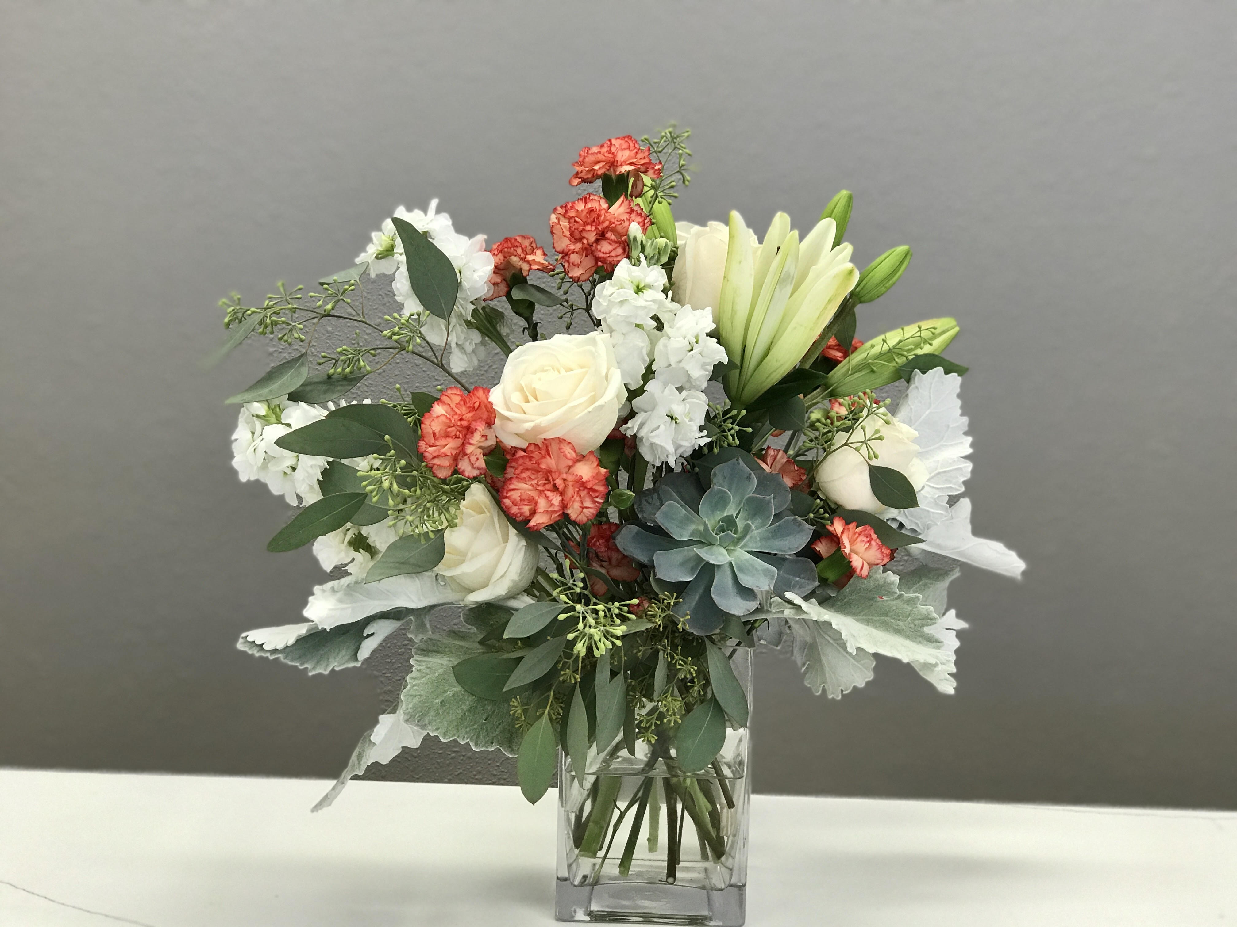 Desert Garden  - Sage and peach working in tandem to bring you down to earth elegance and beauty. 