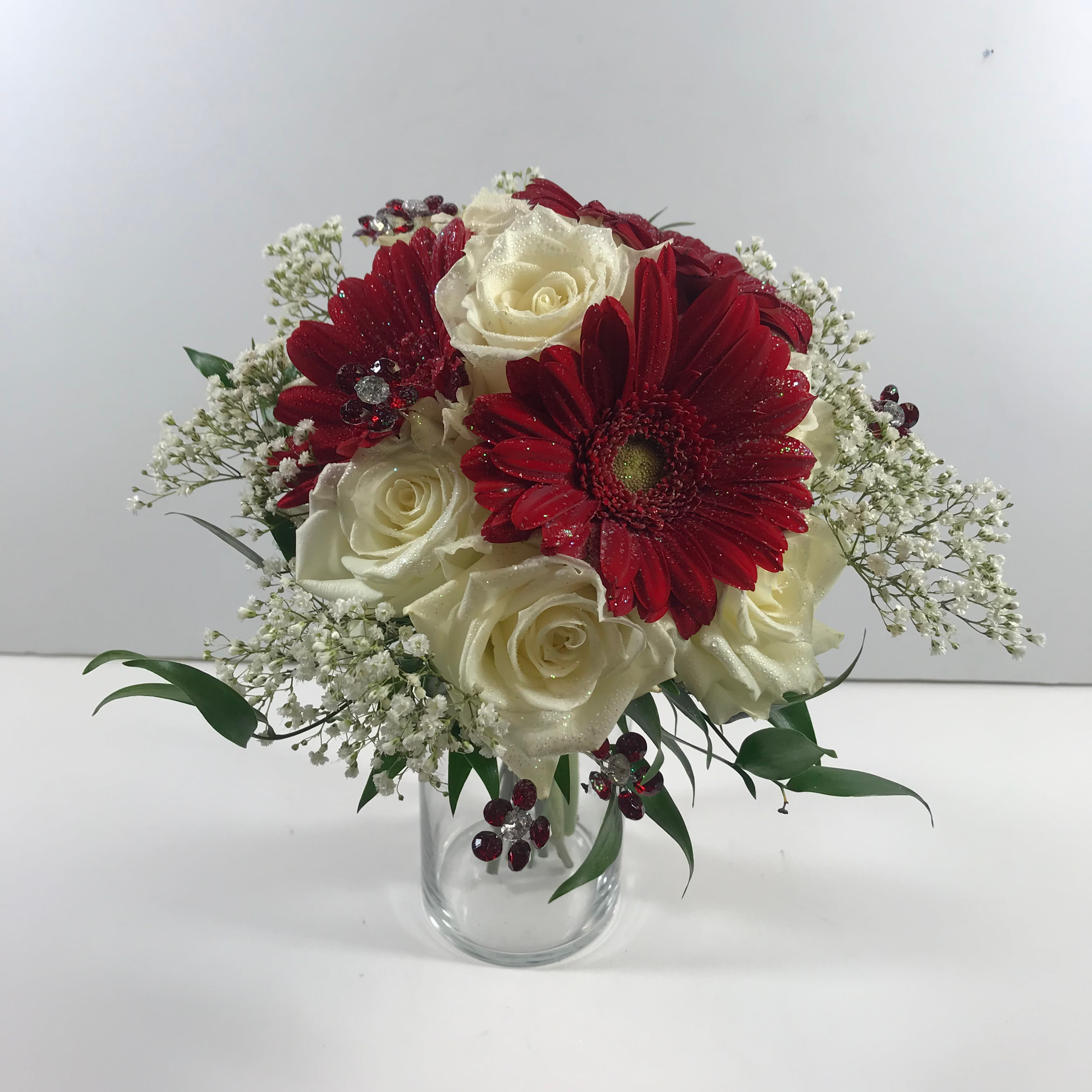 Red Roses & Gerber Red Roses & Gerber