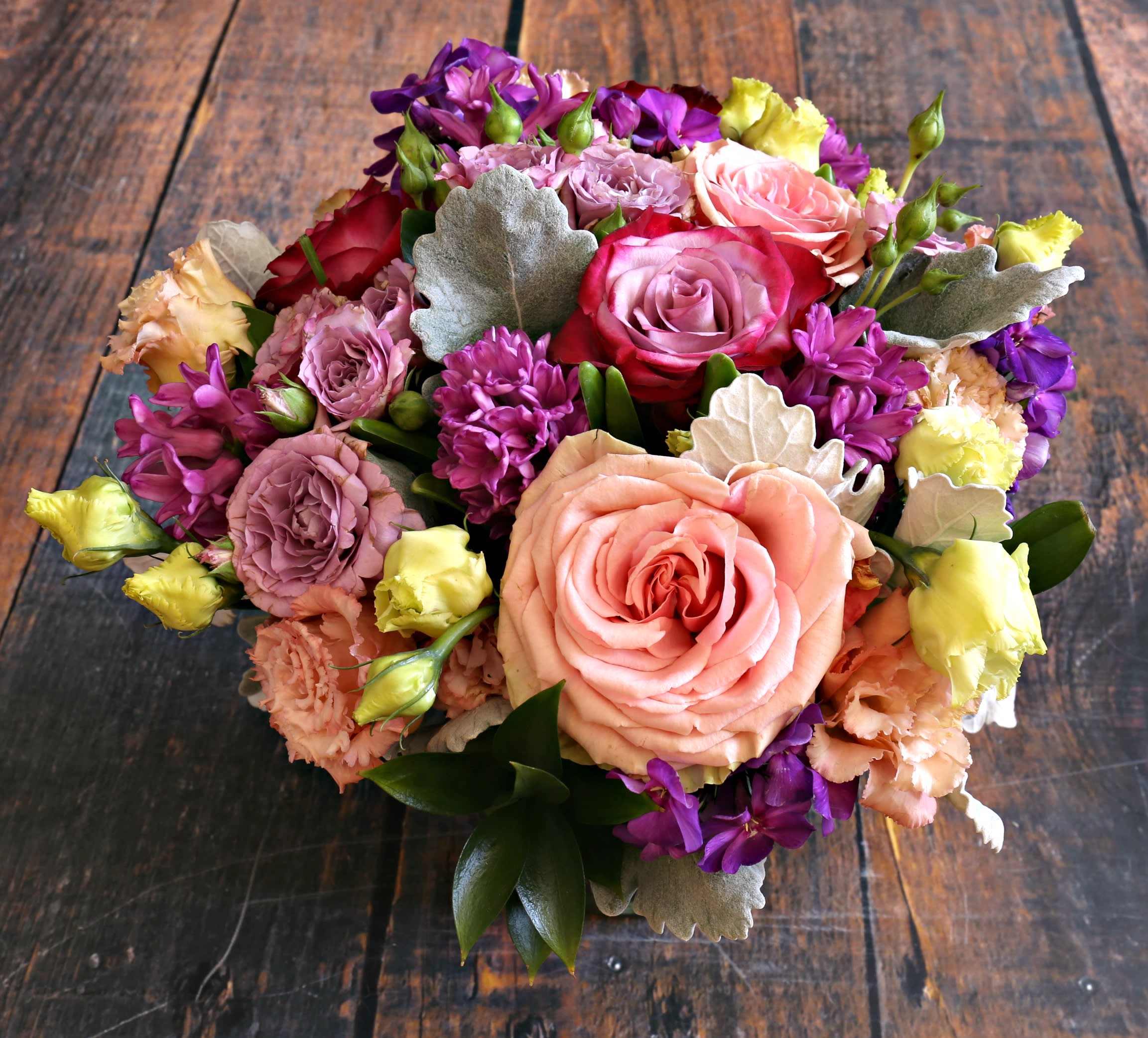 Lush - A beautiful, full, lush floral arrangement perfect for all occasions! Especially Mother's Day and birthdays!