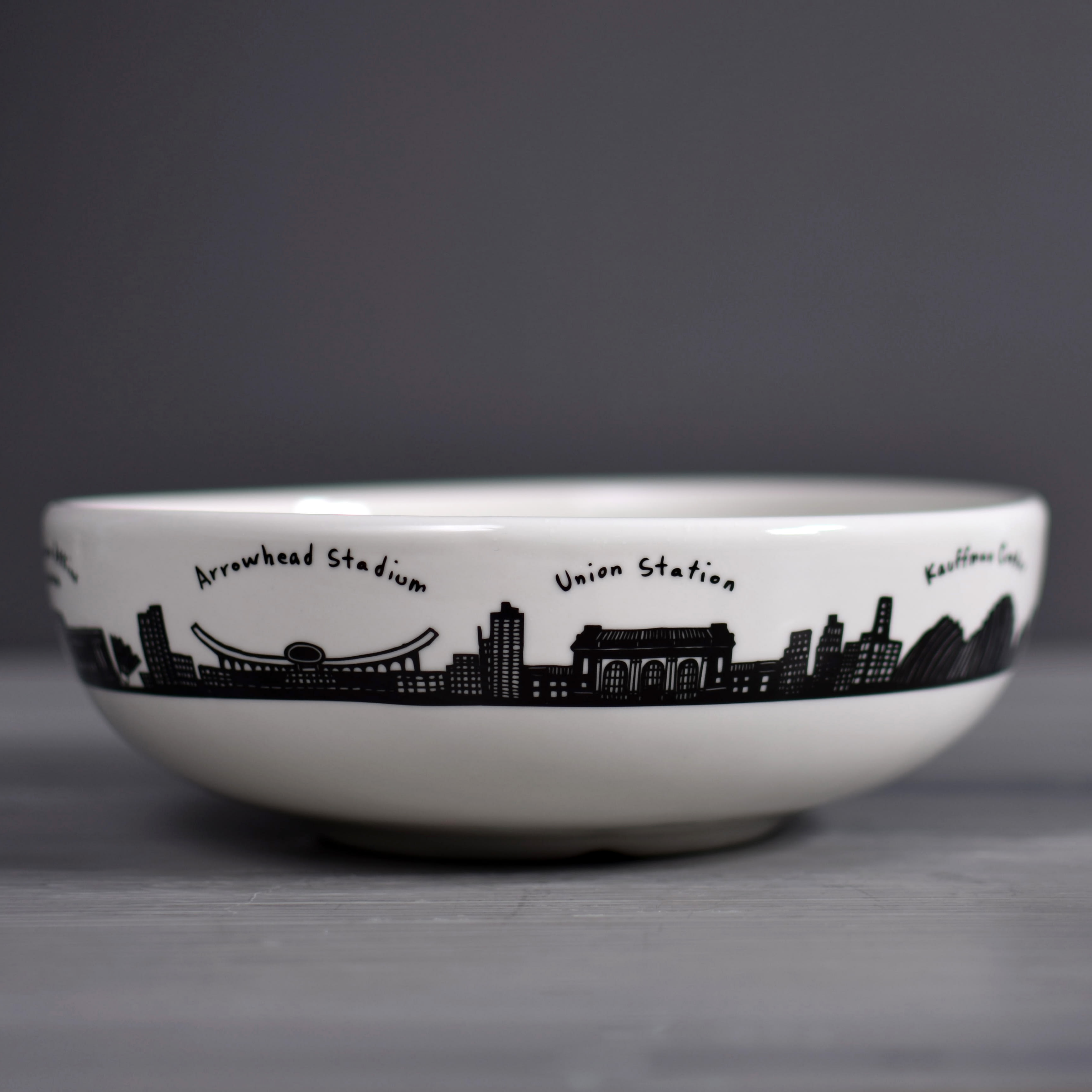 Kansas City Skyline Pasta Bowl in Kansas City, MO Fiddly Fig