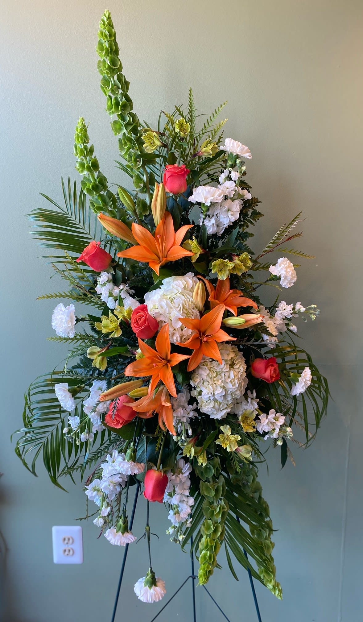 Masculine Standing Spray in Waldorf, MD Country Florist