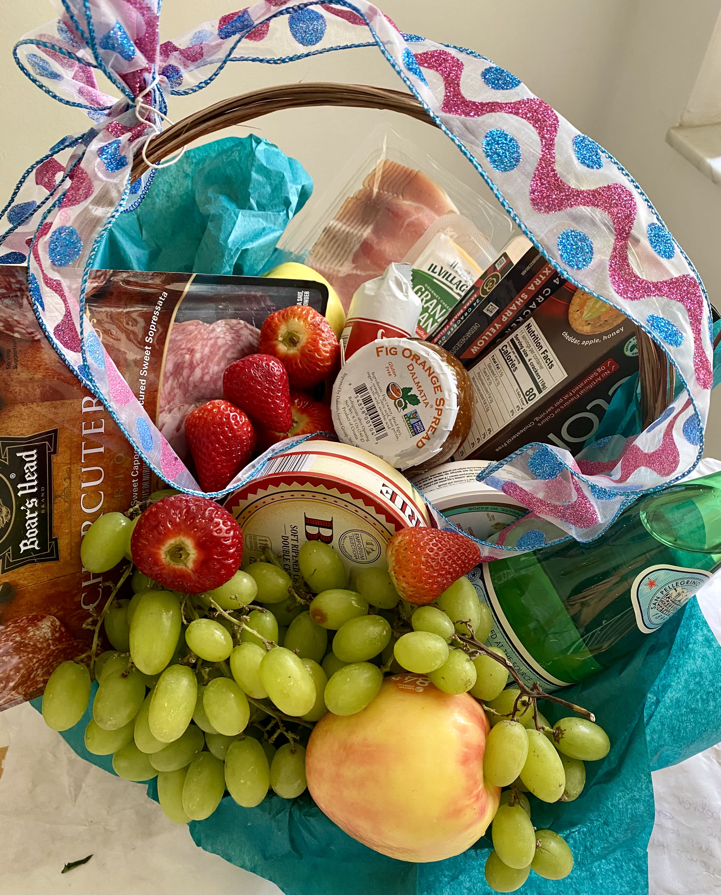 Charcuterie basket in Clearwater, FL Art Le Fleur Flowers and Gifts