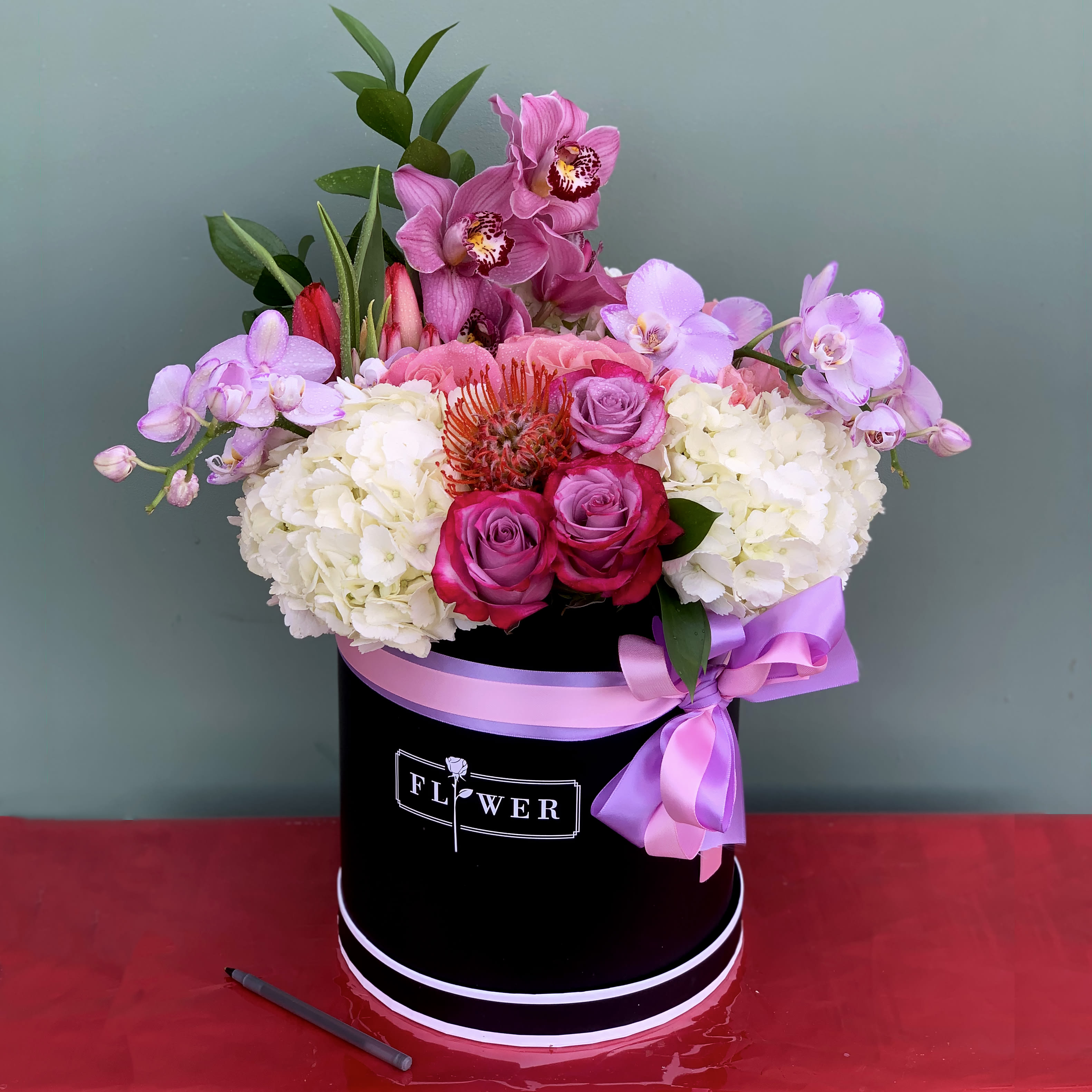 Pink Chiffon Bouquet
