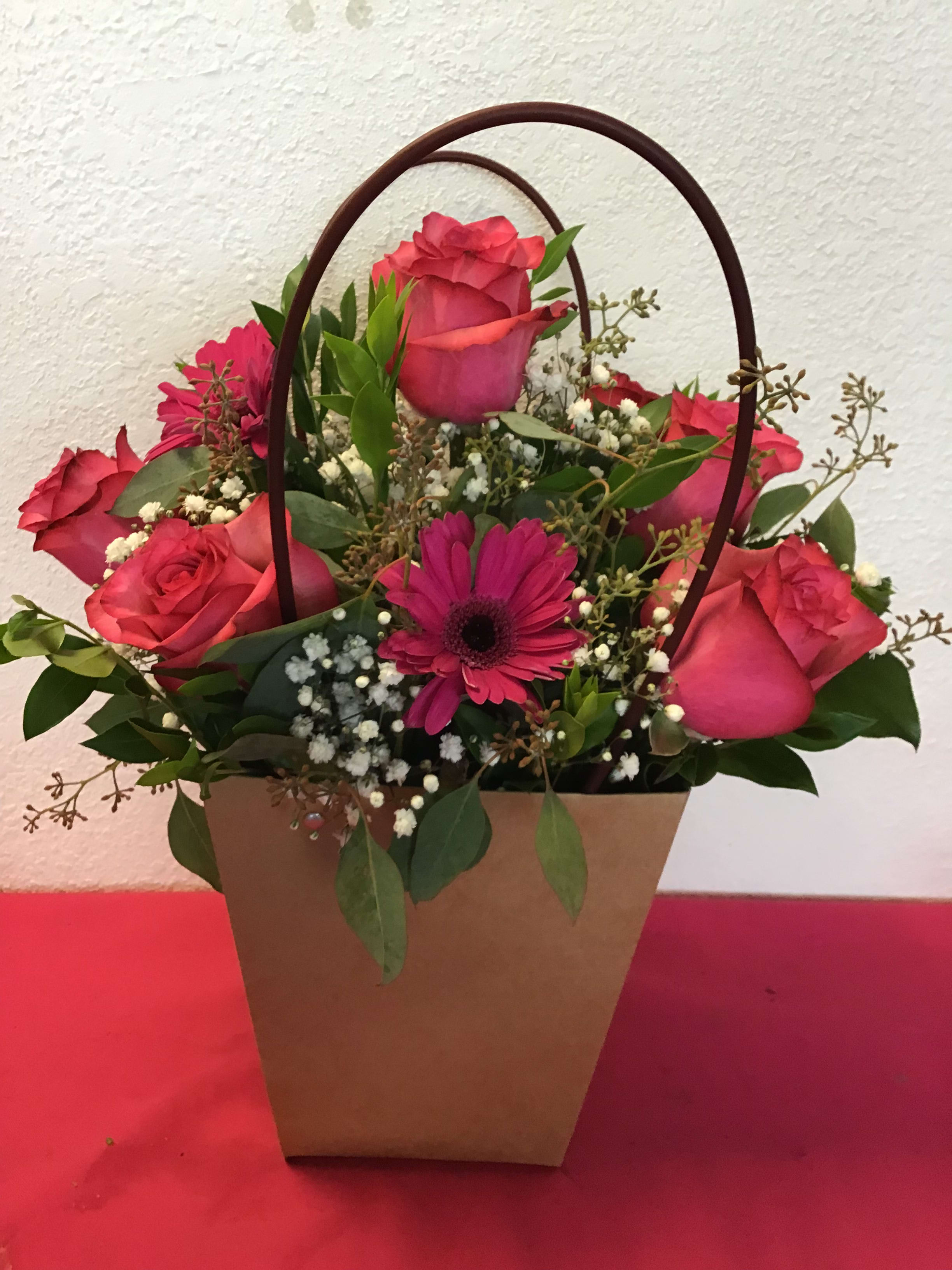 Caralinda Bag. by Teresa's Flowers