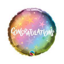 Congratulations Balloon, Pastel Congratulations Balloon, Pastel - Congratulations Balloon, Pastel