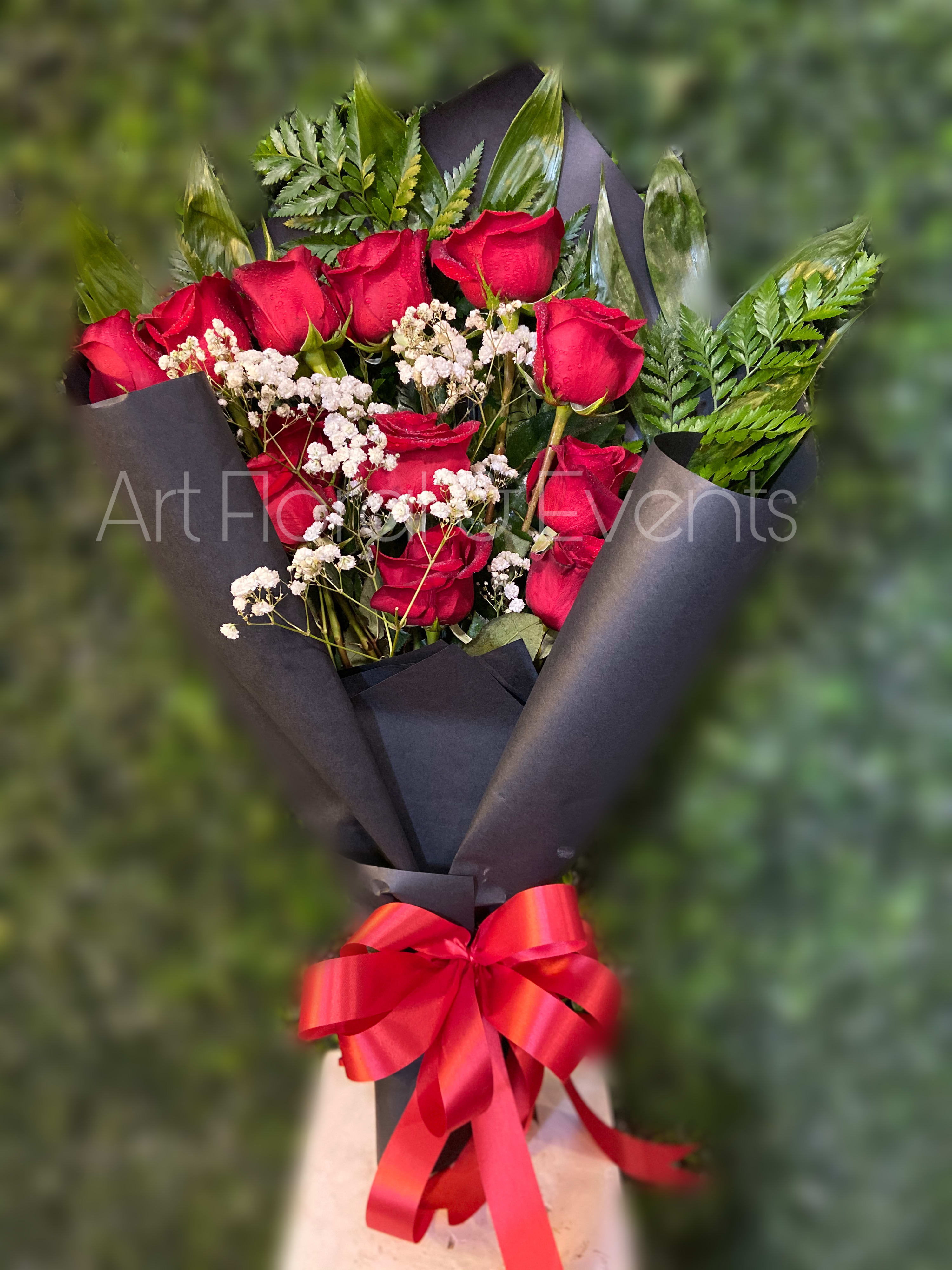 Hugged Roses in Durham, NC Art Floral & Events