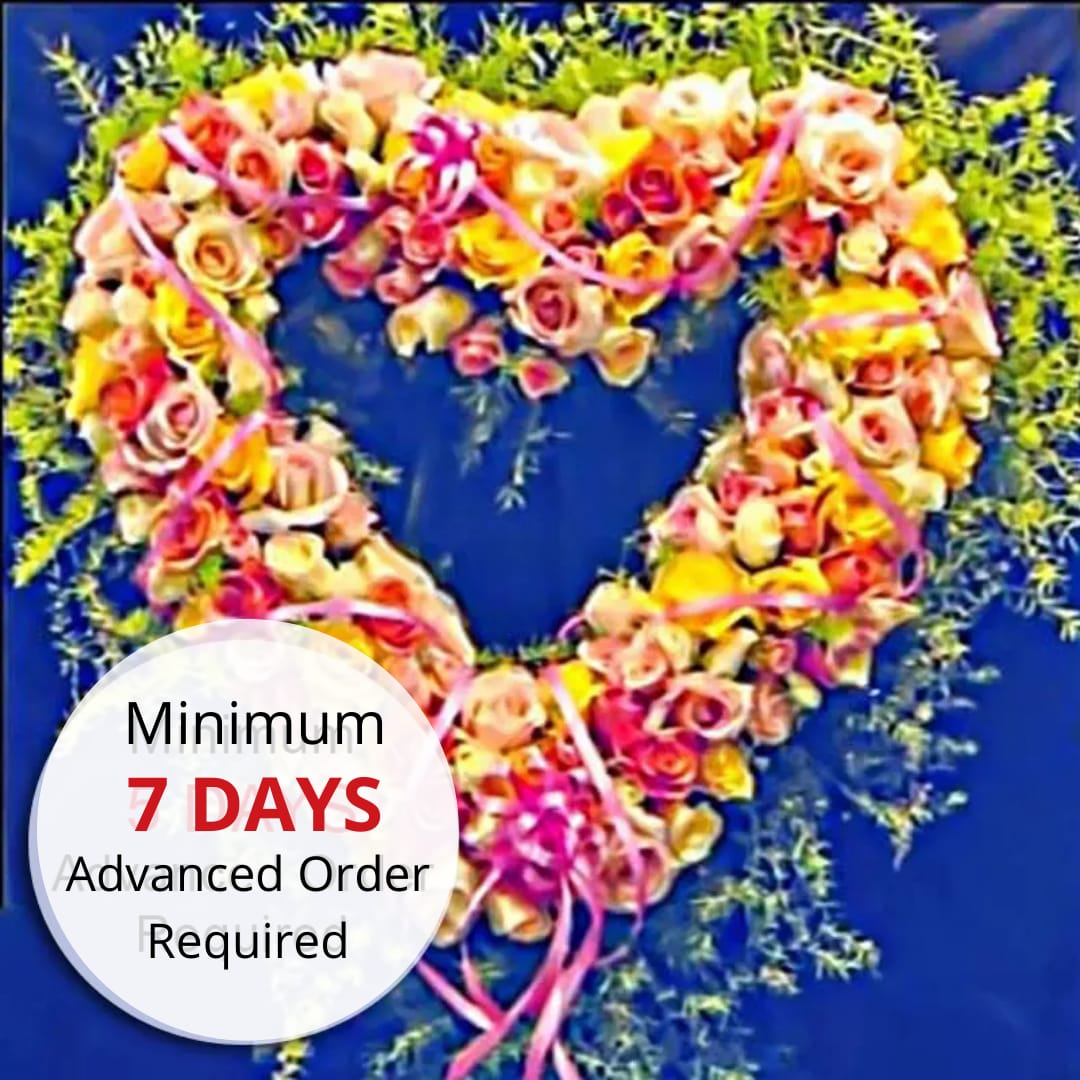 Watanabe Premium Rose Memory Wreath in Honolulu, HI Watanabe Floral, Inc.