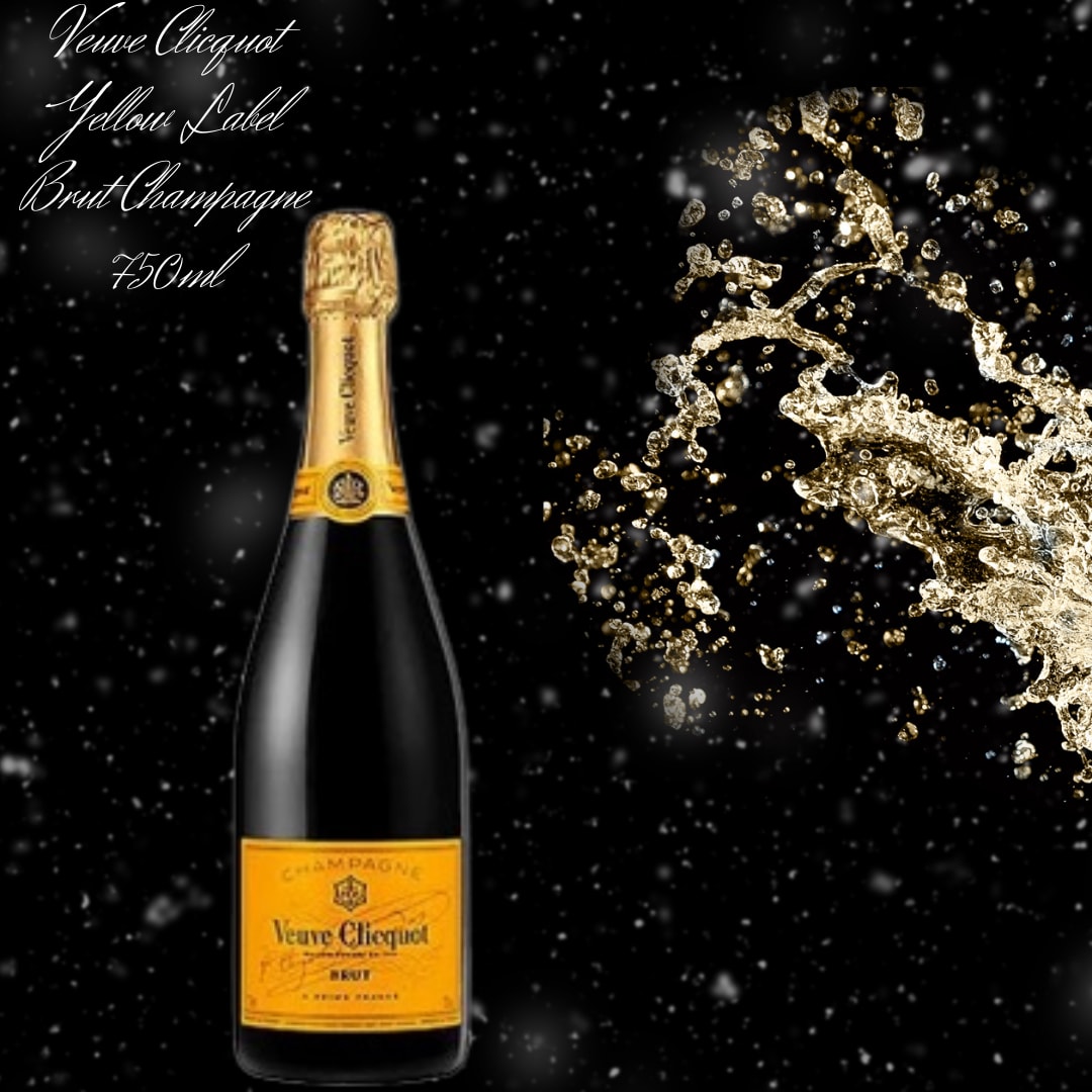 Veuve Clicquot Yellow Label Brut Champagne 750ml in BEVERLY HILLS, CA |  Muguet Florist