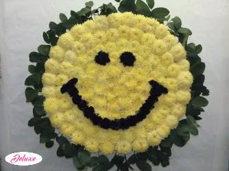 flower smiley face