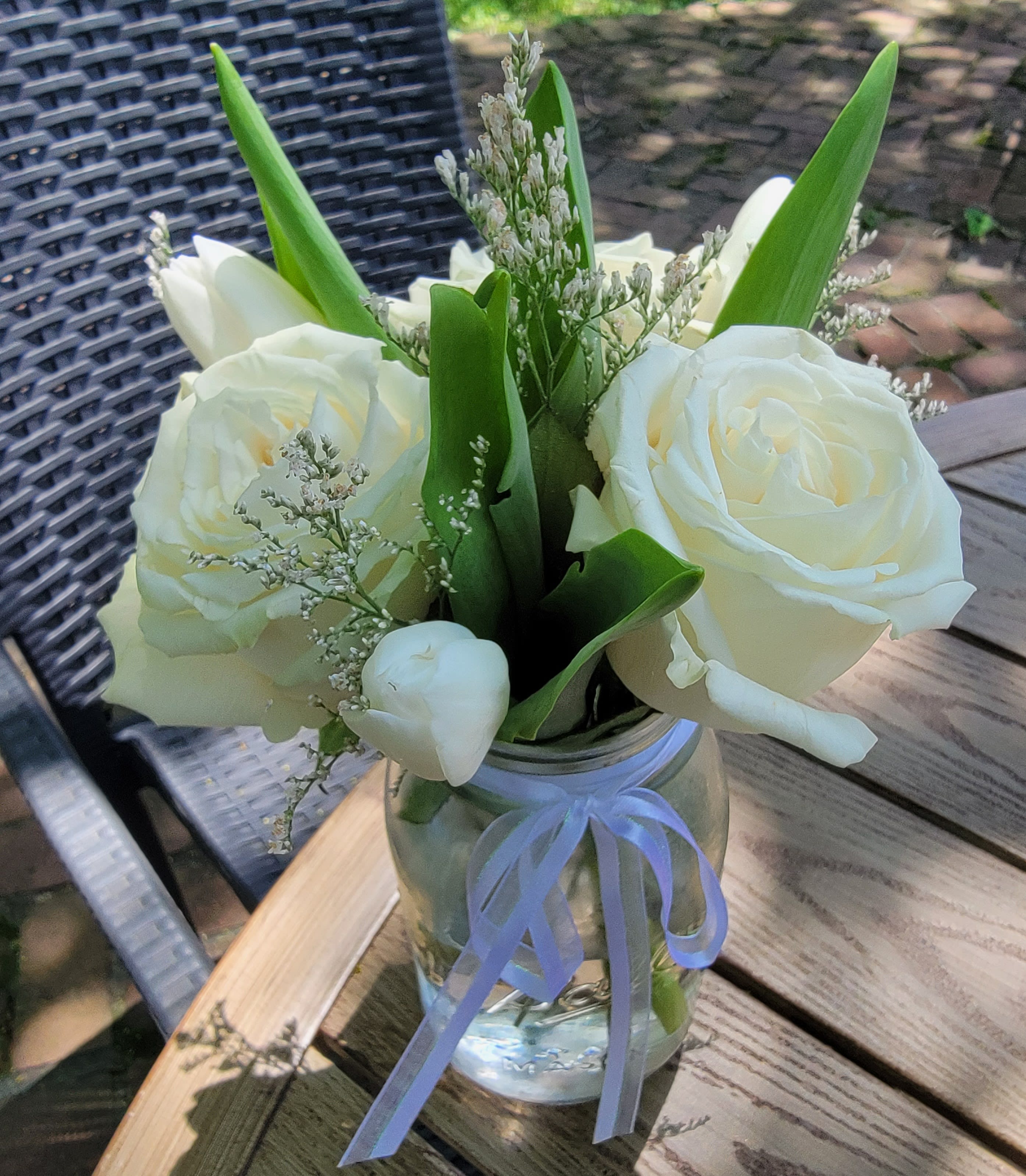 Blooming Whites in New Harmony, IN The Golden Rose