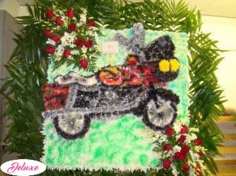 Motorcycle Motorcycle - Just one of many ways to honor a loved one with these amazing specialty designs.