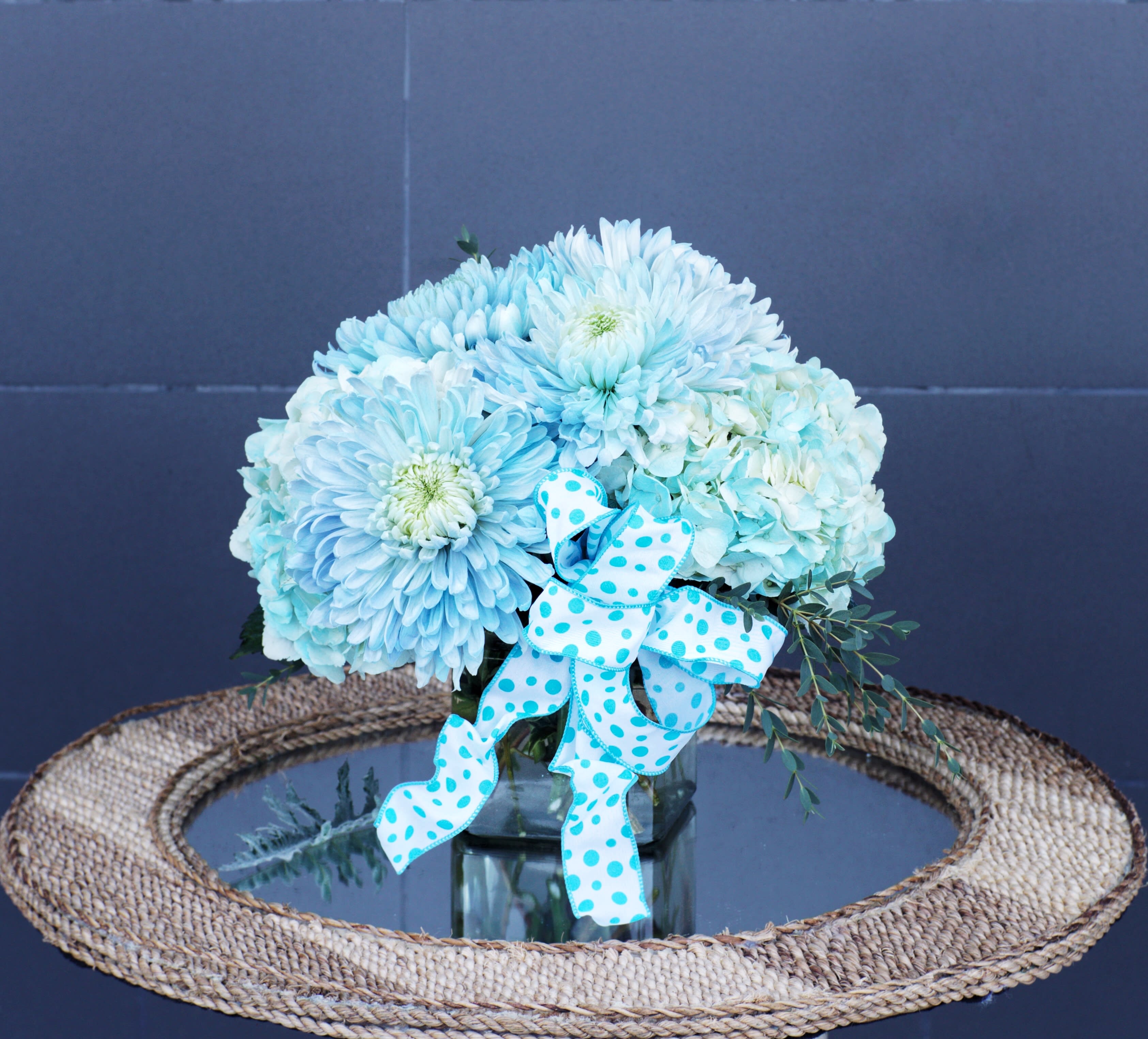 Blue sales moon floral