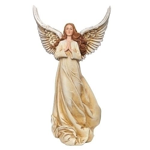 Roman Praying Angel Figurine - UPC	089945788969 Invoice Description	11&quot;H PRAYING ANGEL FIGURE Materials	RESIN/STONE MIX Dimensions	11&quot;H