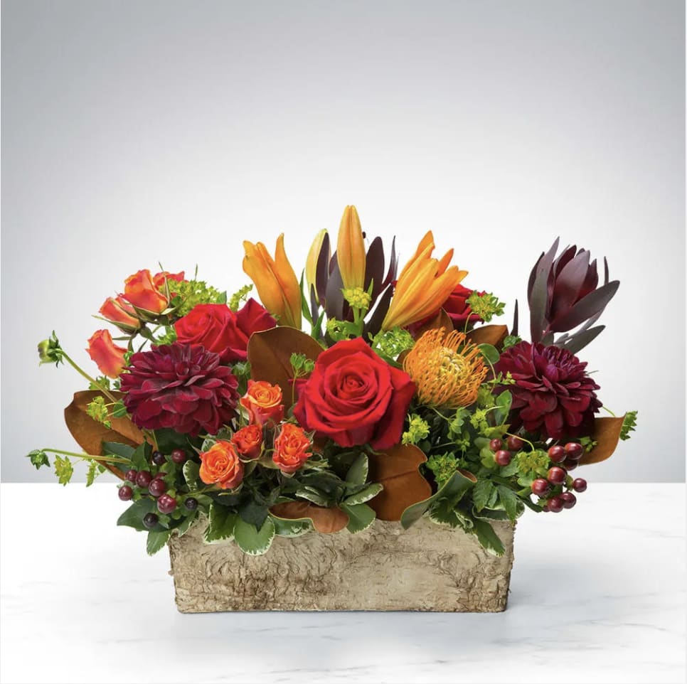 Box of Autumn by BloomNation™ in Danbury, CT Cactus Flowers by Tania