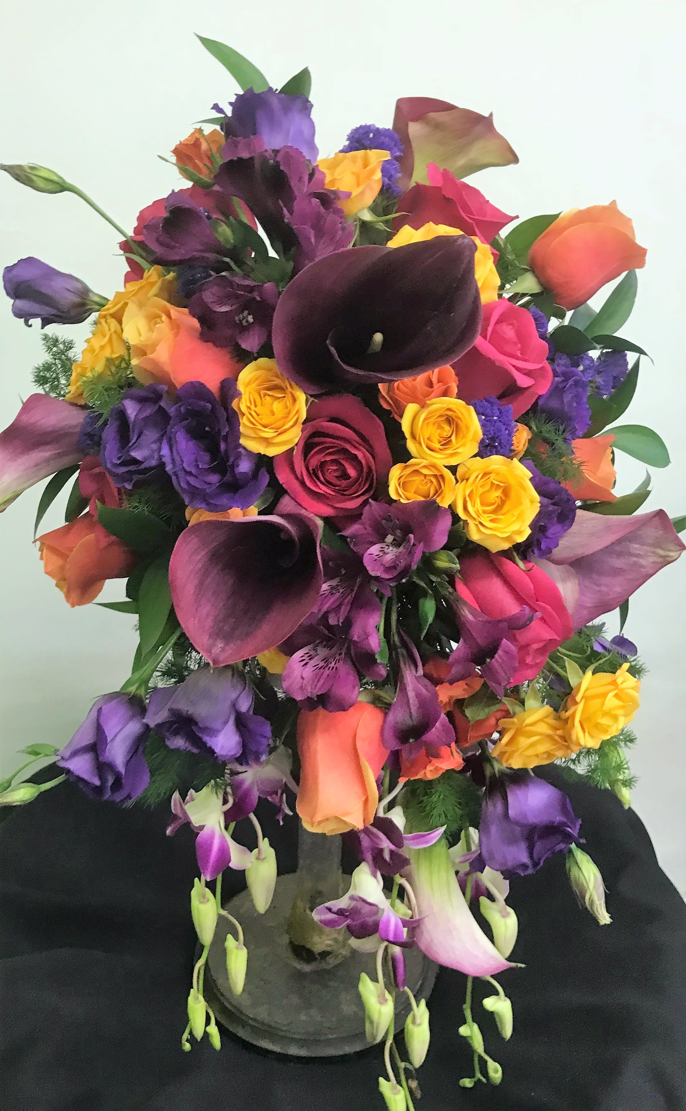 Jewel Cascading Bouquet in Miami, FL Dolly's Florist