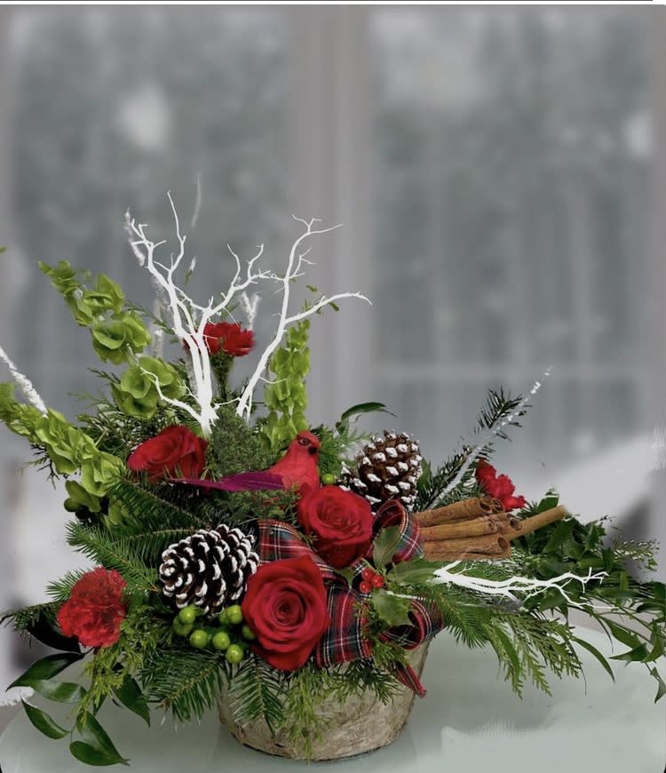 Christmas Forest by Cactus flowers by Tania by Cactus Flowers by Tania