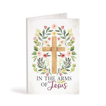 PGD - Keepsake Card /  Symapthy, In The Arms - This wooden keepsake card is more than just a greeting card! Give as a gift or display as a unique addition to any room. Features an inspirational sentiment paired with striking artwork. Weight:  0.34 lbs Depth:  0.25&quot; Width:  8&quot; Height:  6&quot; Includes a custom envelope