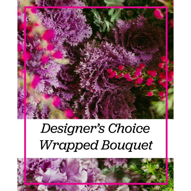 Designer's Choice Wrap Bouquet