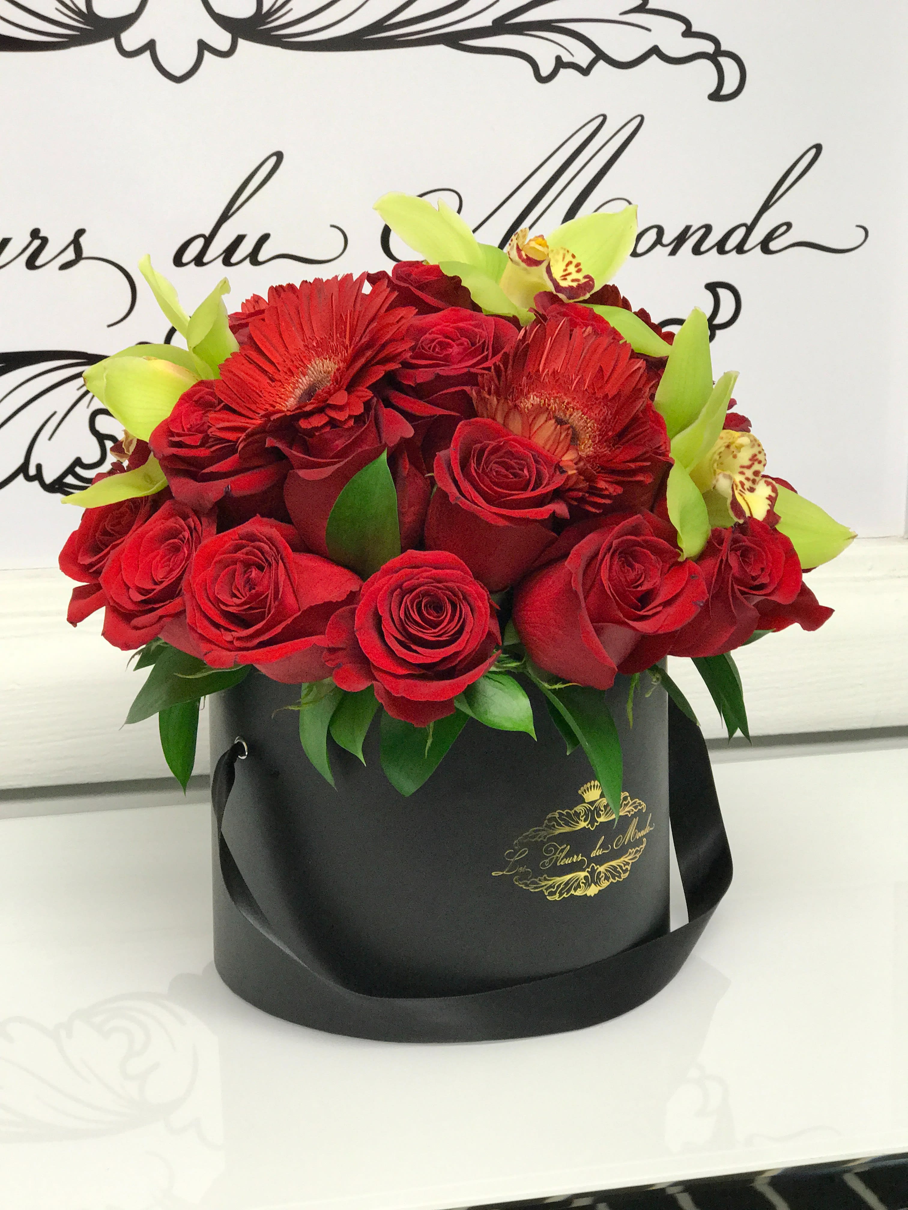 Red Roses & Gerber Red Roses & Gerber