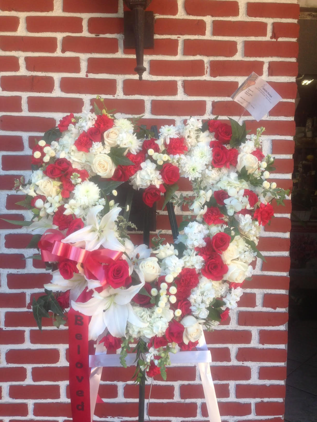 Open Heart Arrangement - A heart shaped arrangement for your loved ones. From $175.