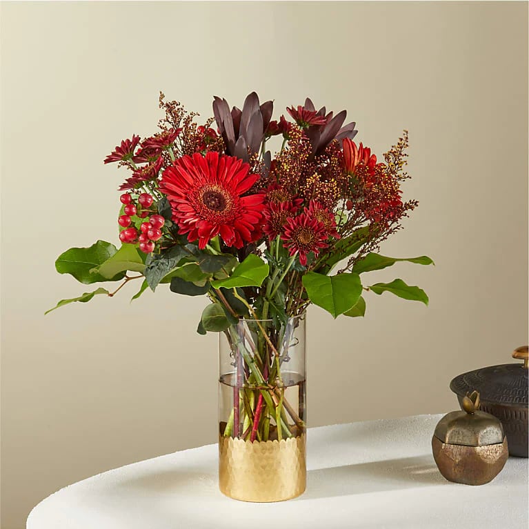 Heritage Red Bouquet - A bright and elegant red bouquet. From $65.