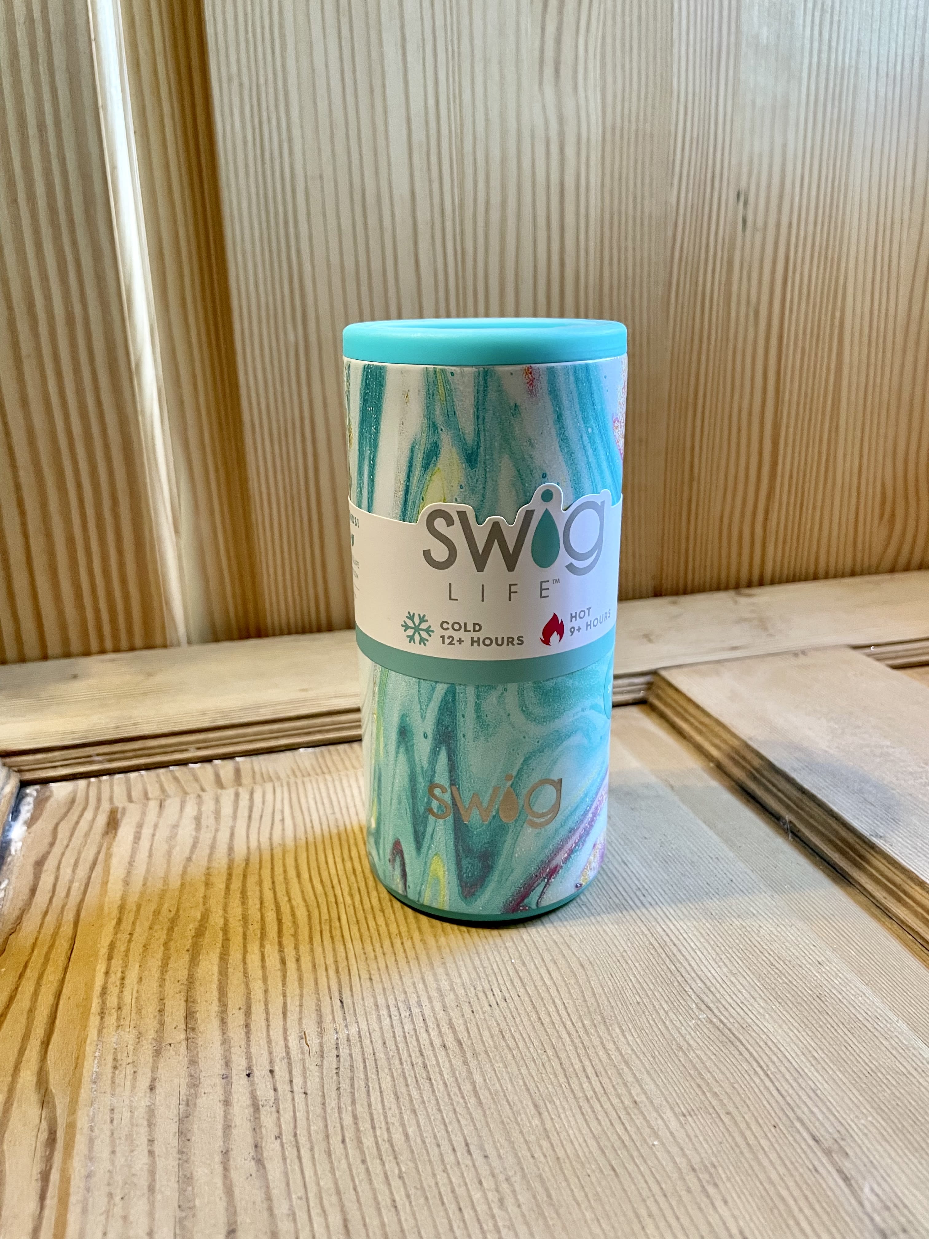 SWIG Life - Stainless Steel Insulated Skinny Can Cooler - Wanderlust