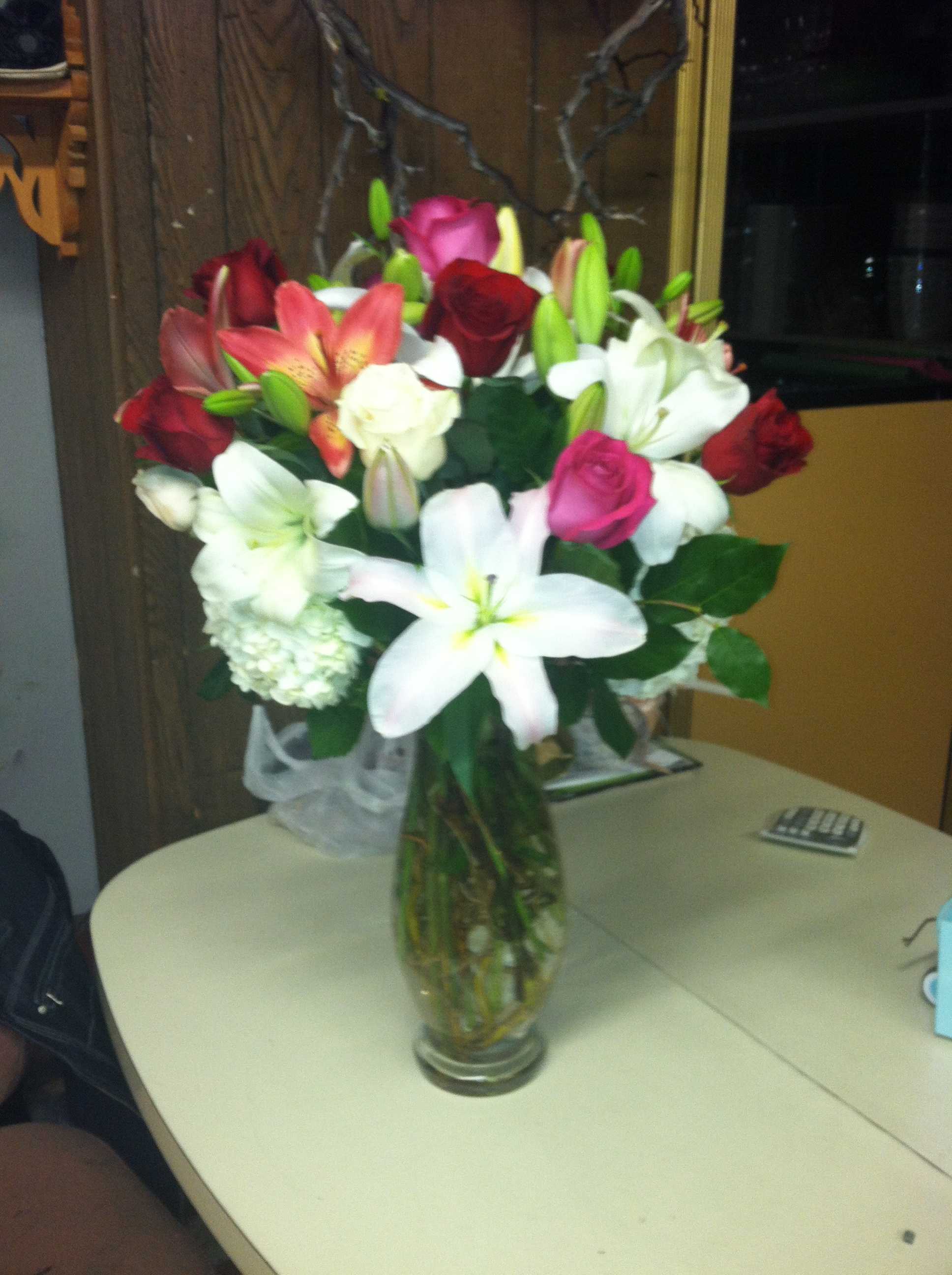 mixt flowers #37 - vase