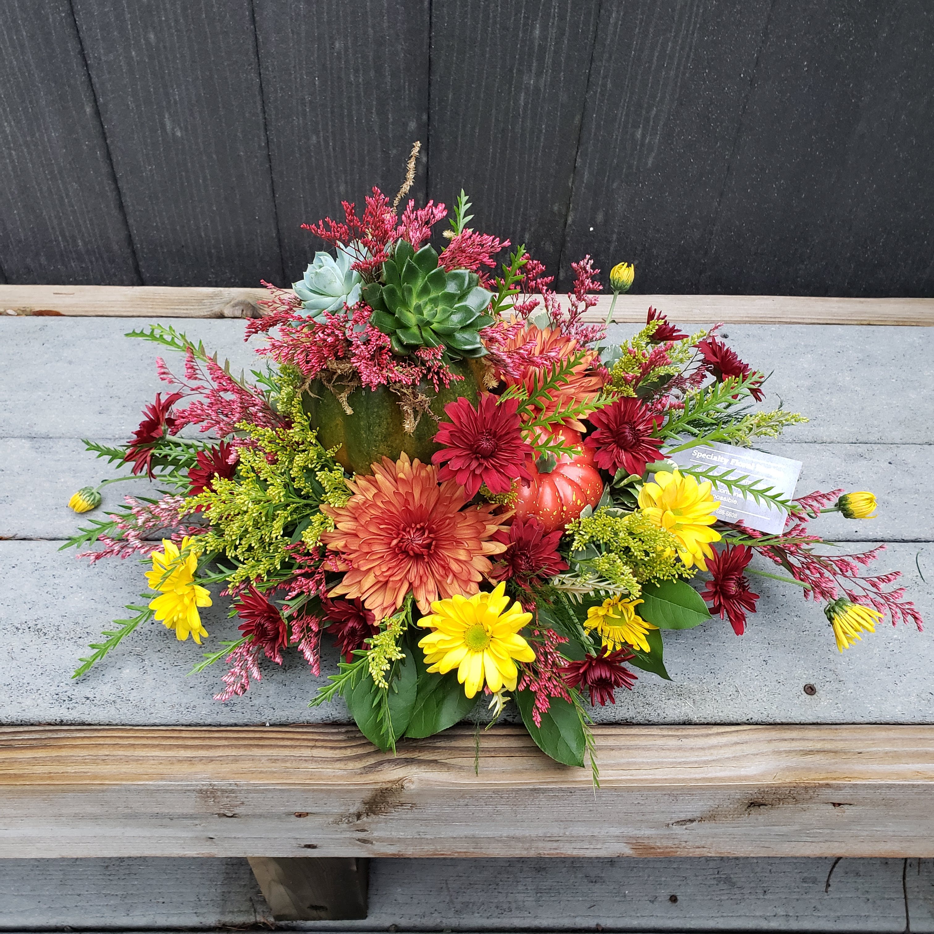 Pumpkin Flower Arrangement By Specialty Floral Design pumpkin-flower-arrangement-by-specialty-floral-design