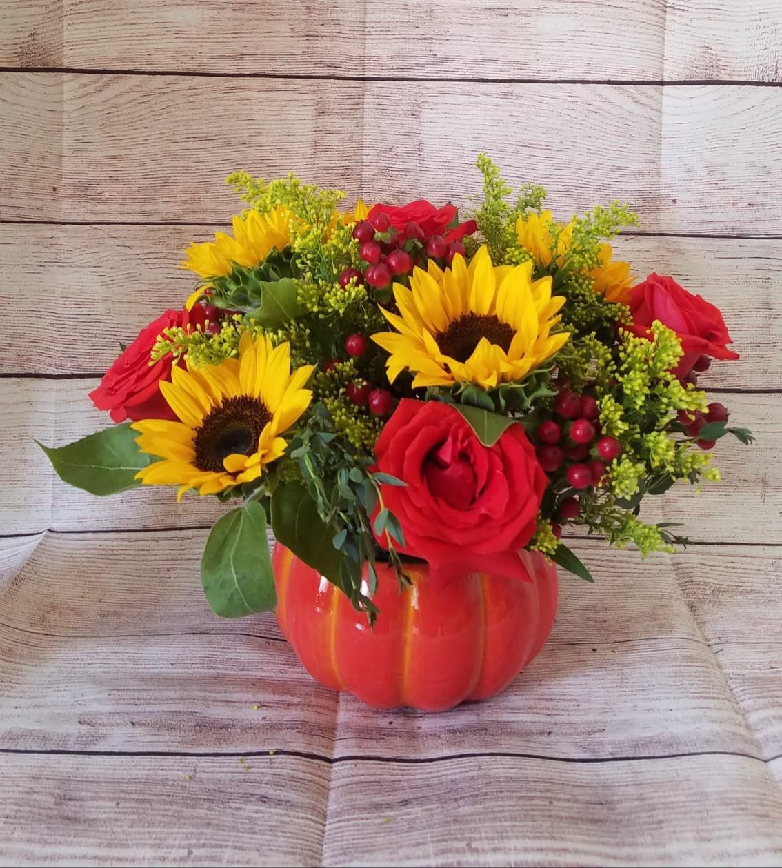  pumpkin Flowers  - Pumpkin design for a perfect Gift 