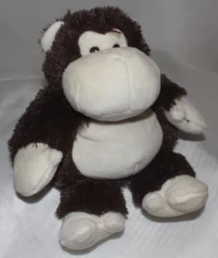 Gorilla Warmie Jr. - Junior Warmies are the world's best-selling heat-able soft toys. They are gently scented with French lavender, known for its wonderful fragrance and calming characteristics. Just heat in the microwave, and enjoy the cuddly warmth and soothing fragrance. They can also be chilled and used as a little ice pack. Junior Warmies are up to 9&quot; tall.