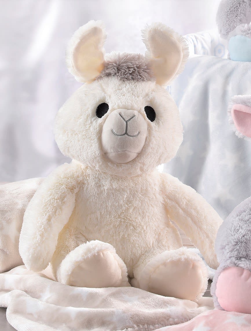 Plush llama blanket sale