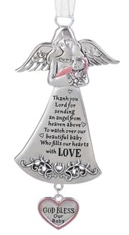 Guardian Angel for Baby Girl - Guardian Angel Ornament for Baby Girl by Ganz